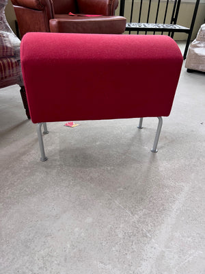 IKEA Red Footstool