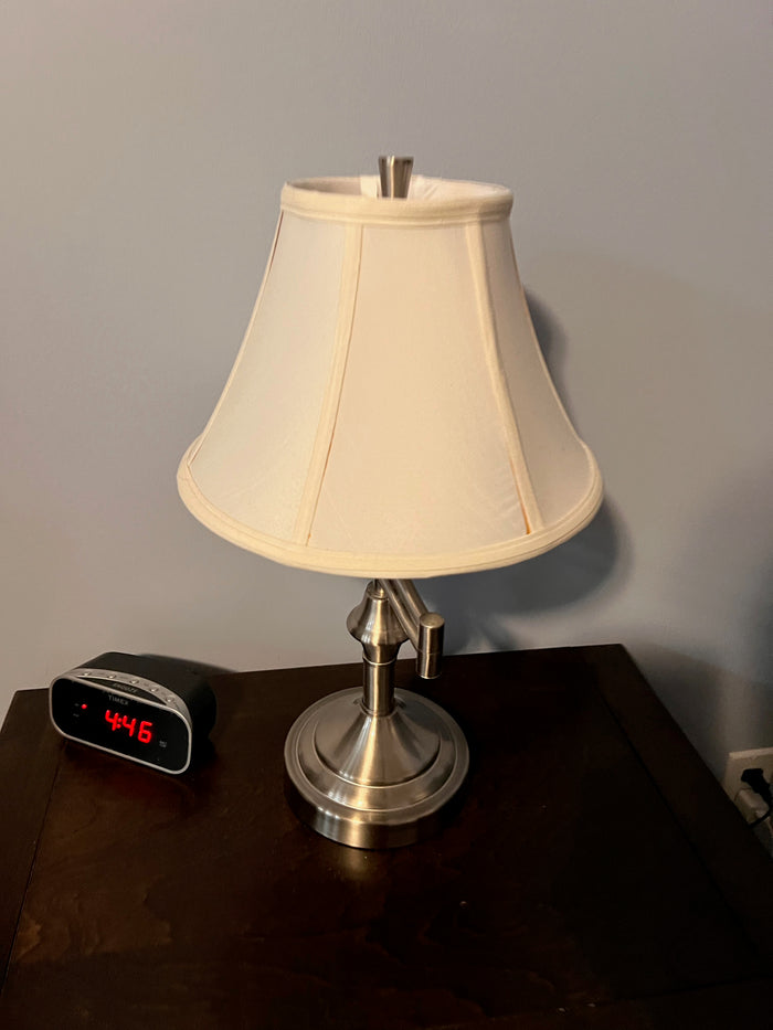 Pair of Swivel Arm Table Lamps