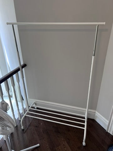IKEA RIGGA Clothes rack, white (*5 Available)
