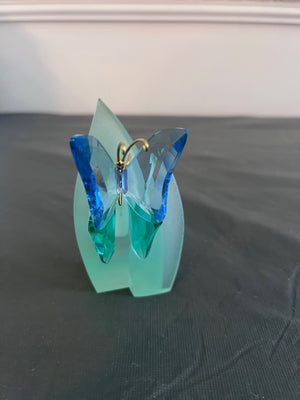 Swarovski Crystal Paradise Butterfly Acadia Sapphire #250462 (*NO BOX)