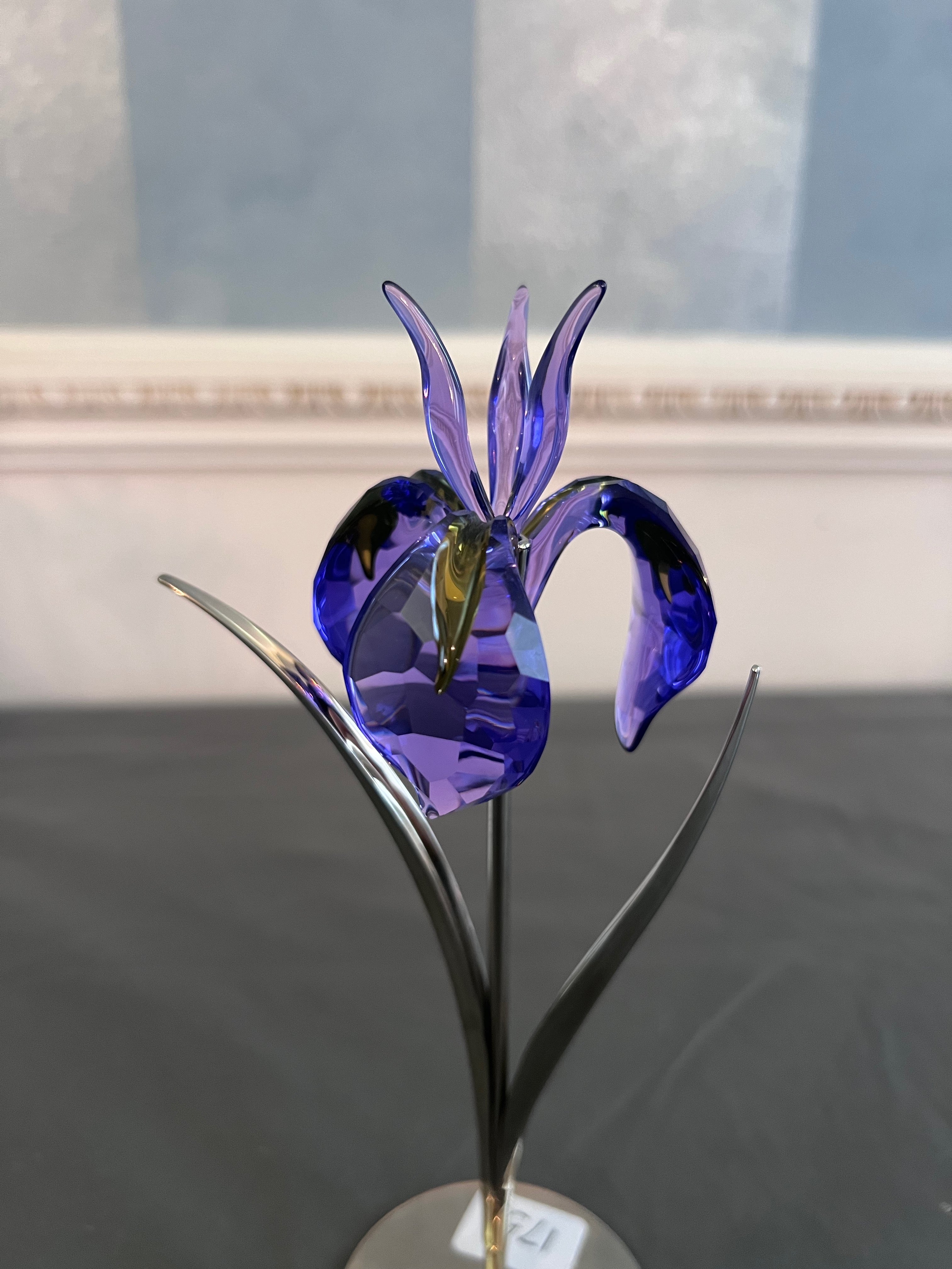 Swarovski Crystal Paradise Flowers Damboa Blue Violet #848449 (*NO