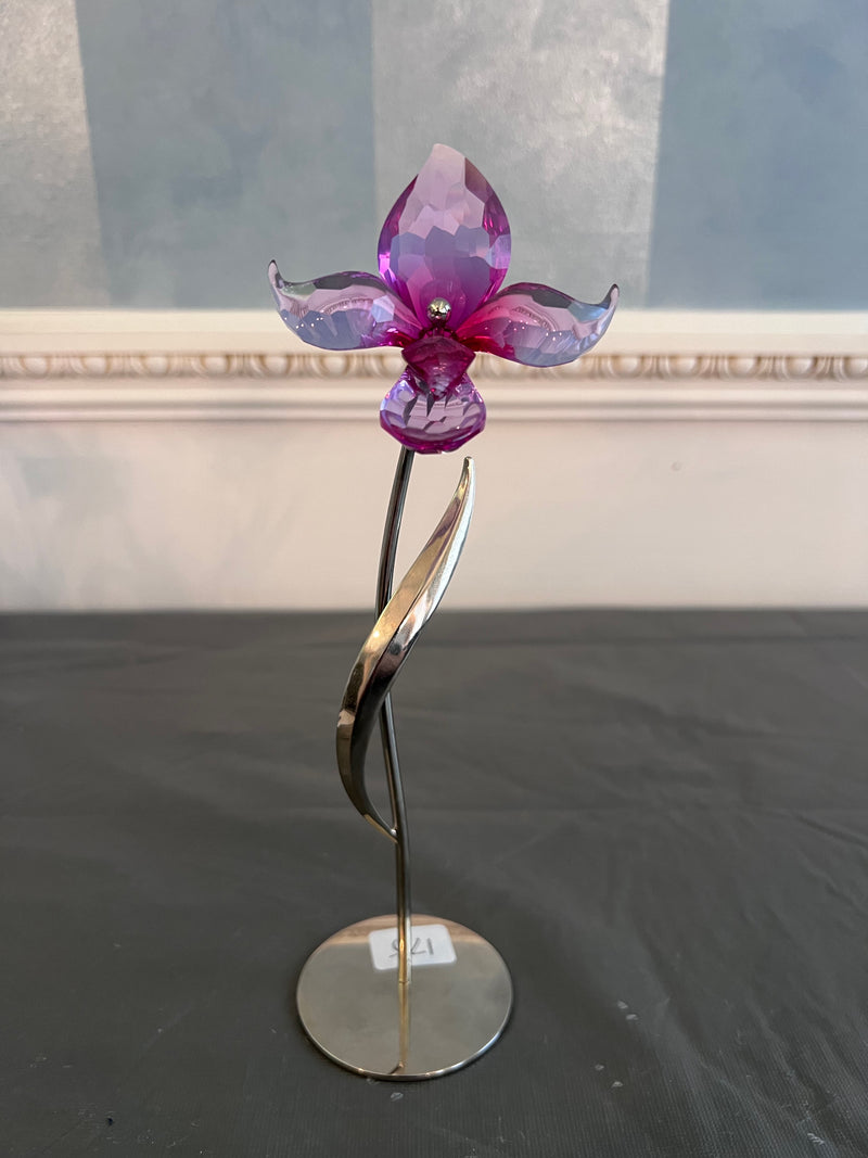 Swarovski Crystal Paradise Flowers DORORA FUCHSIA #681542 (*NO BOX