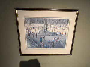 Limited Edition Lithograph 'Of Snow and Dreams' by Horst Guilhauman, Signed 419/495