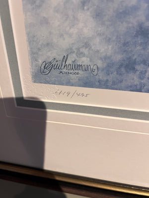 Limited Edition Lithograph 'Of Snow and Dreams' by Horst Guilhauman, Signed 419/495