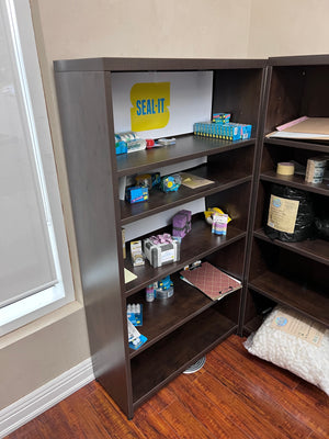 2 Bookshelves