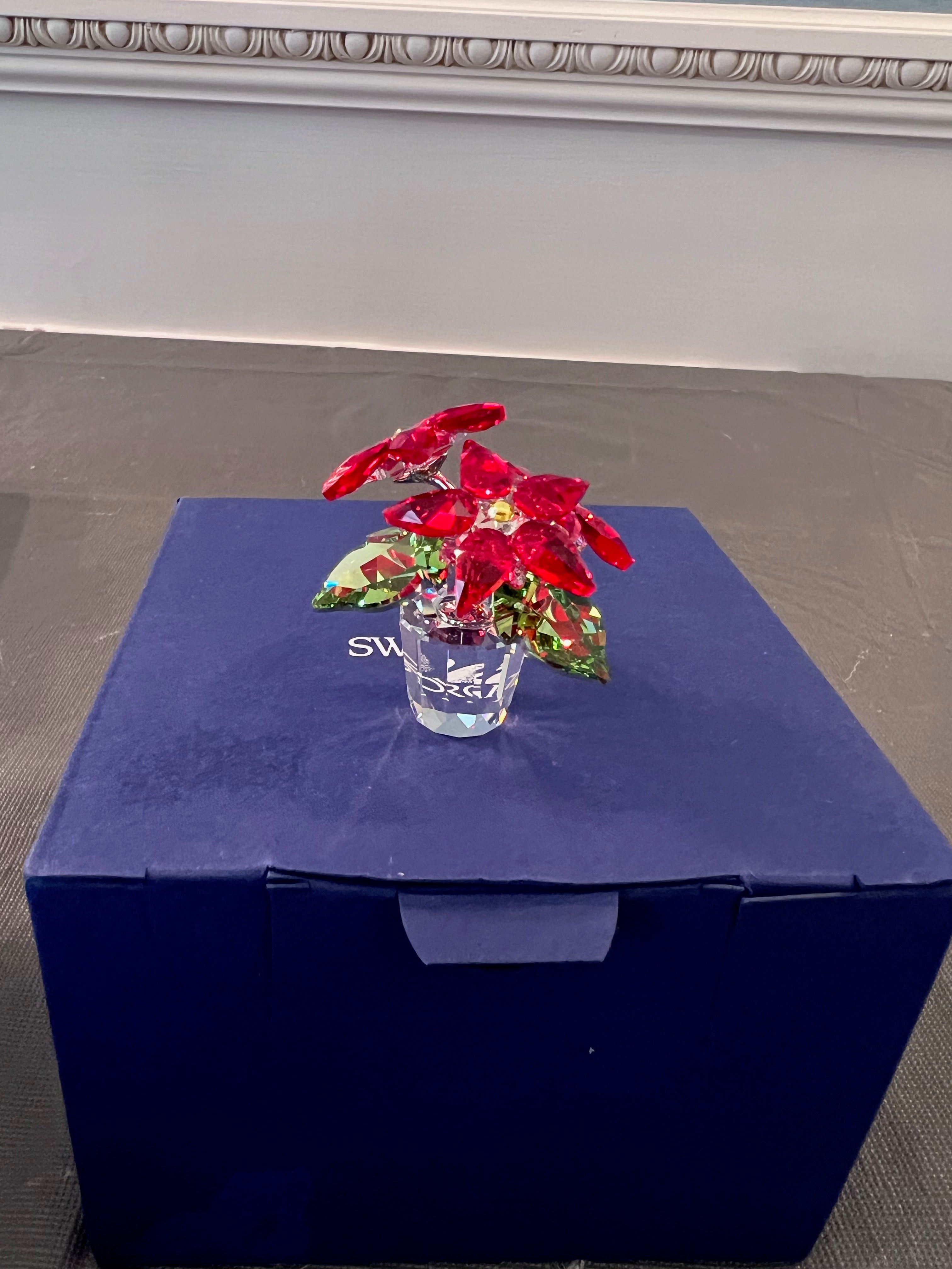Swarovski Crystal Christmas Small Poinsettia #905209 – Sell My