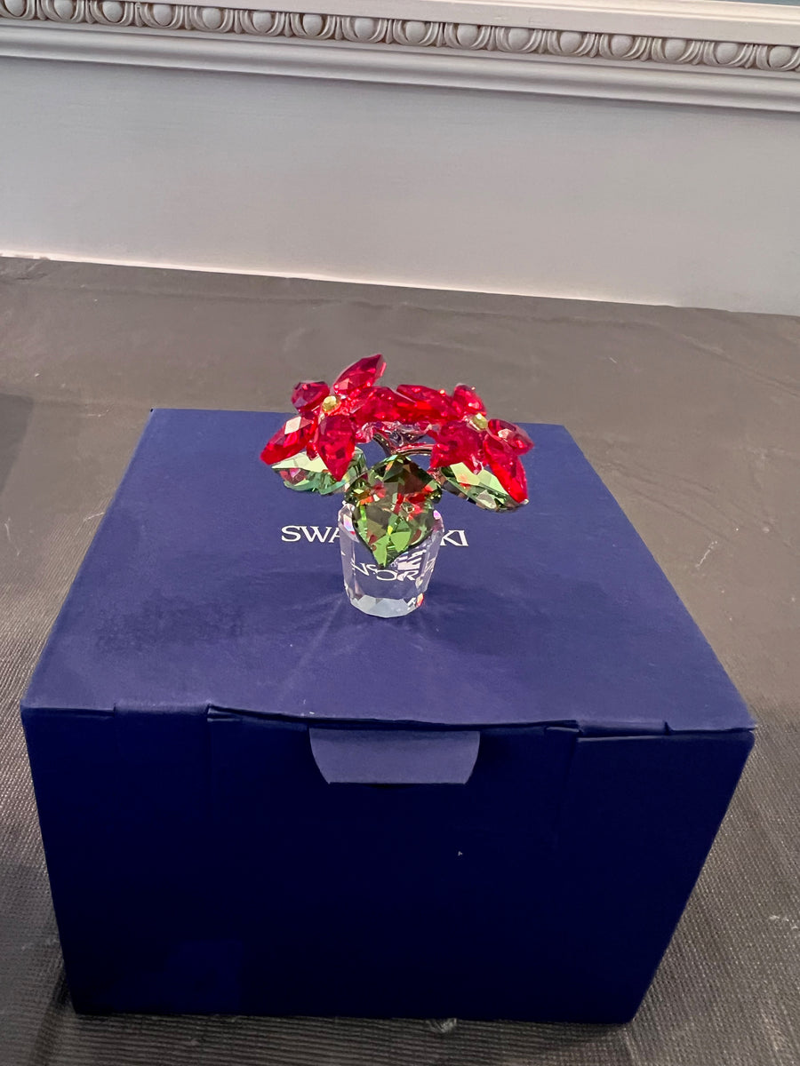 Swarovski Crystal Christmas Small Poinsettia #905209 – Sell My