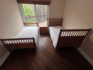 Oak Furniture West Bunk Bed + Side Table