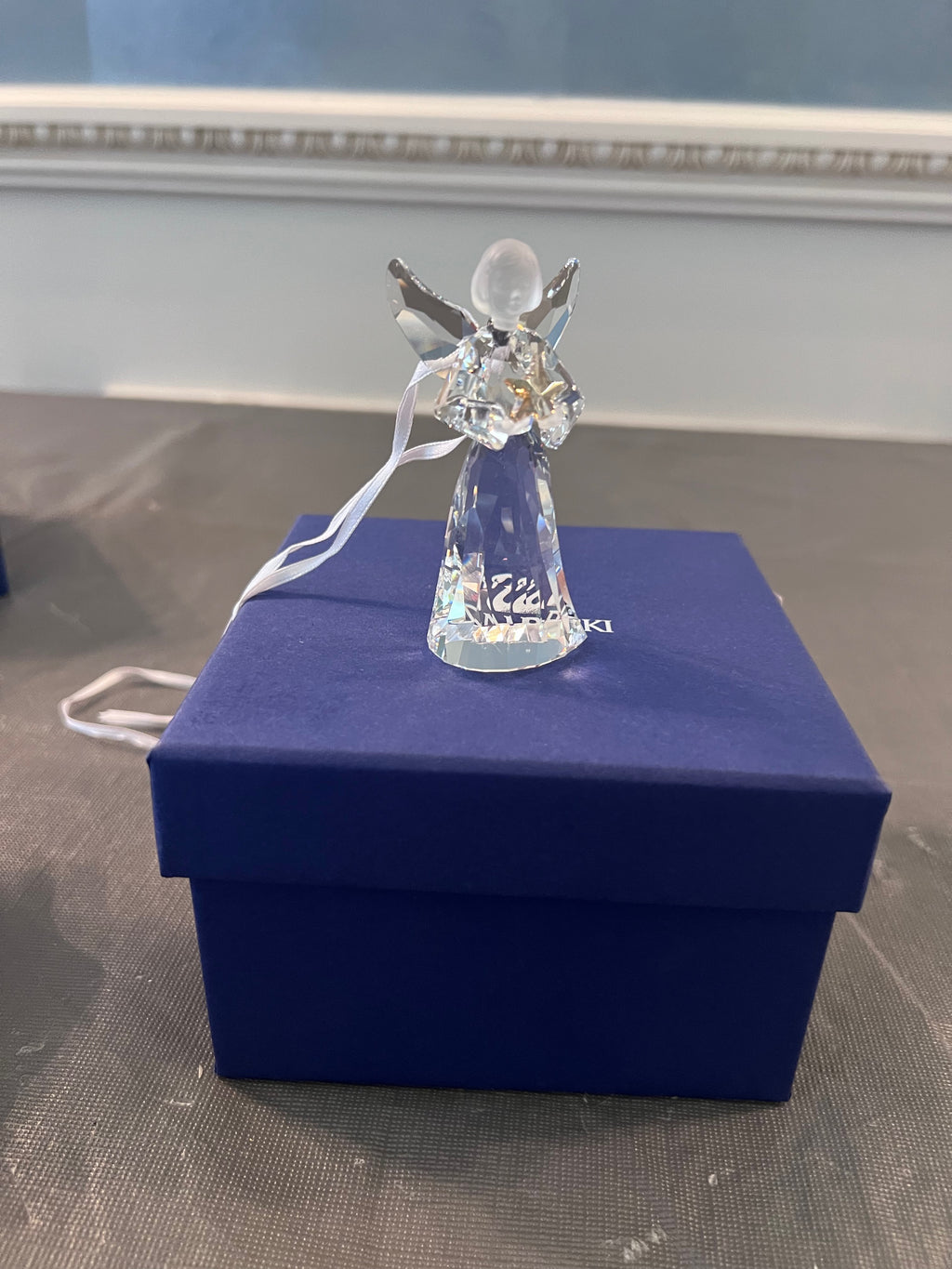 Swarovski Crystal Christmas Angel Ornament, 2009 Annual Edition #1006042