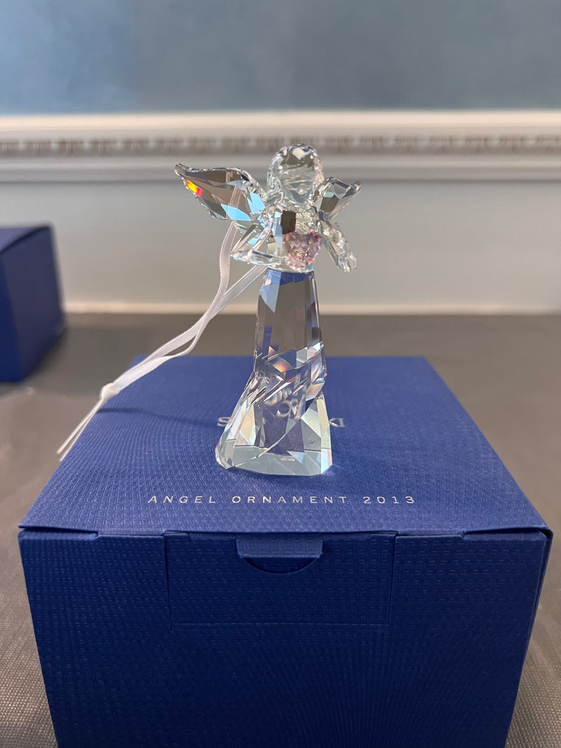 Swarovski Crystal Christmas Angel Ornament, 2013 Annual Edition