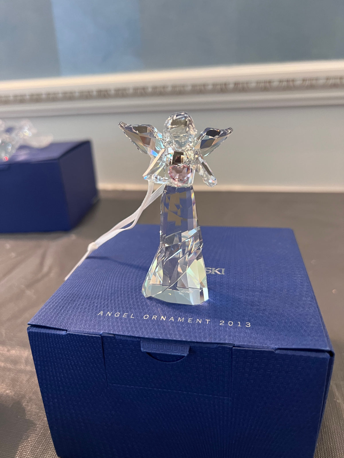 Swarovski Crystal Christmas Angel Ornament, 2013 Annual Edition #5004493