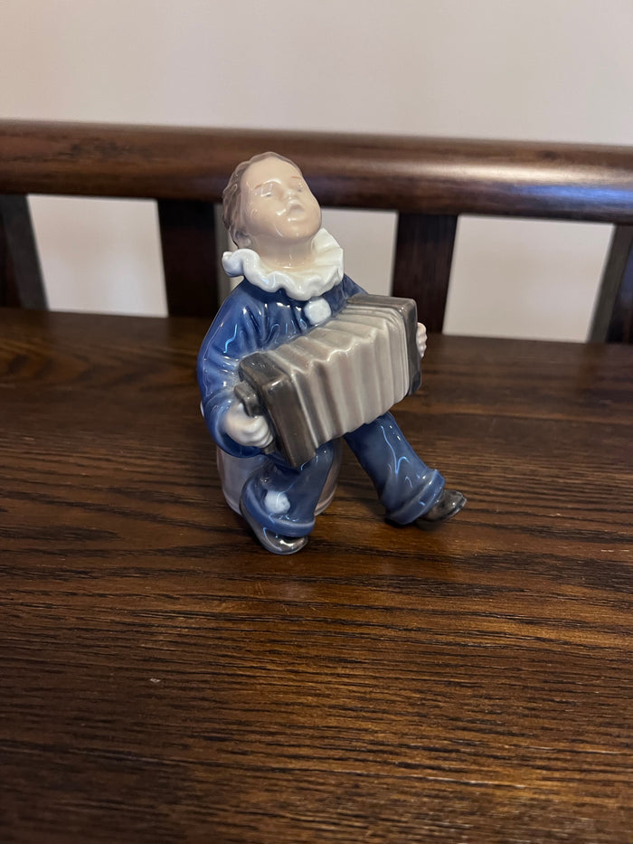 Royal Copenhagen Figurine 3667 Child Playing with Accordion