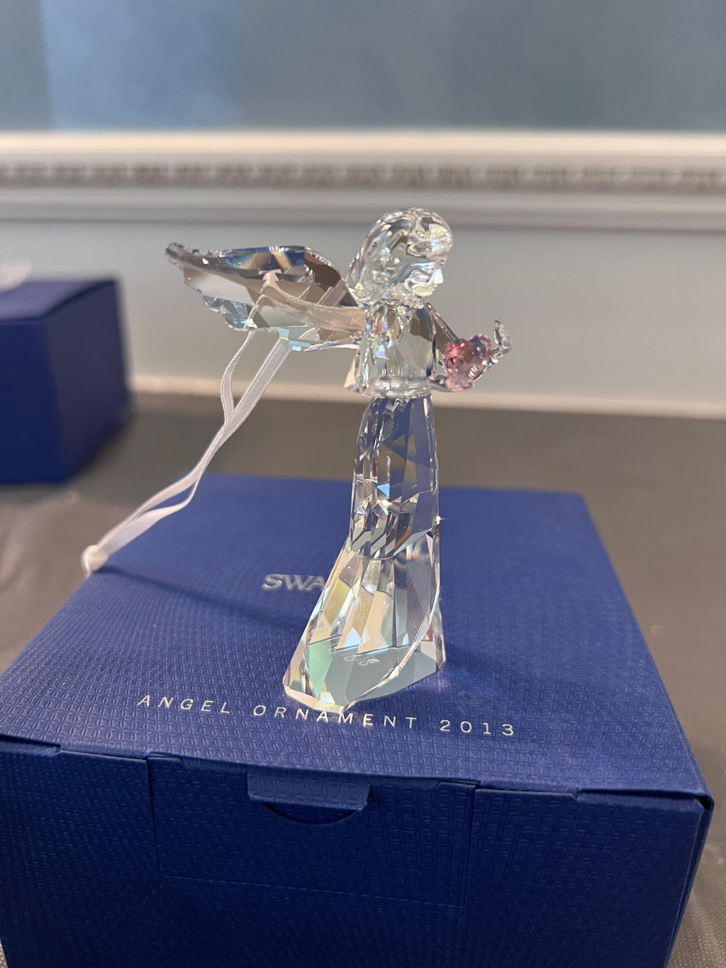 Swarovski Crystal Christmas Angel Ornament, 2013 Annual Edition #5004493