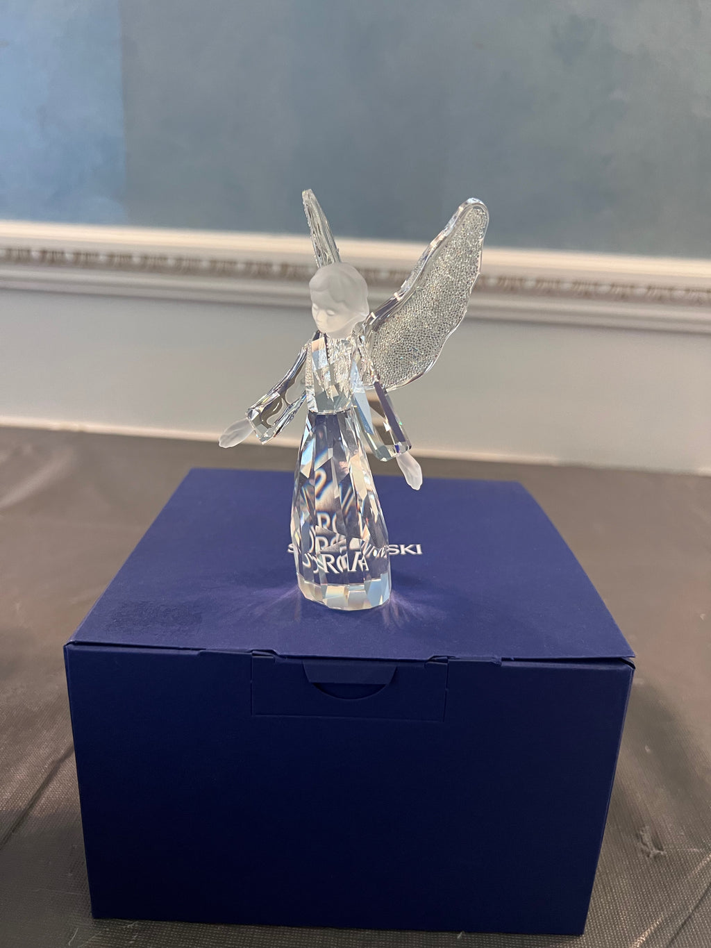#2- Swarovski Crystal Christmas Angel with Sparkling Wings #946480