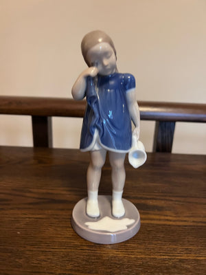 B&G Bing and Grondahl Denmark "Spilt Milk" Figurine 2246