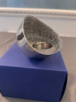 Swarovski Crystal Tea Light- Minera Silver #5265143
