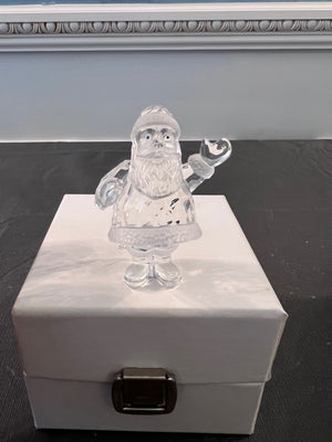 Swarovski Crystal Santa Claus w/ Blue Eyes #221362