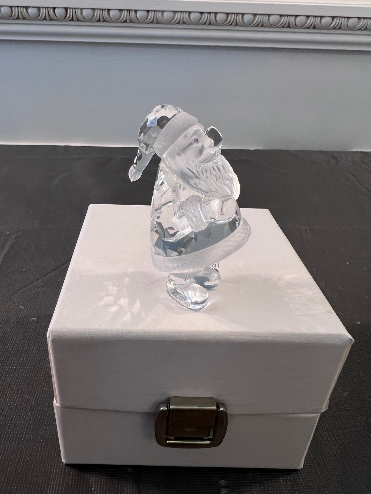 Swarovski Crystal Santa Claus w/ Blue Eyes #221362