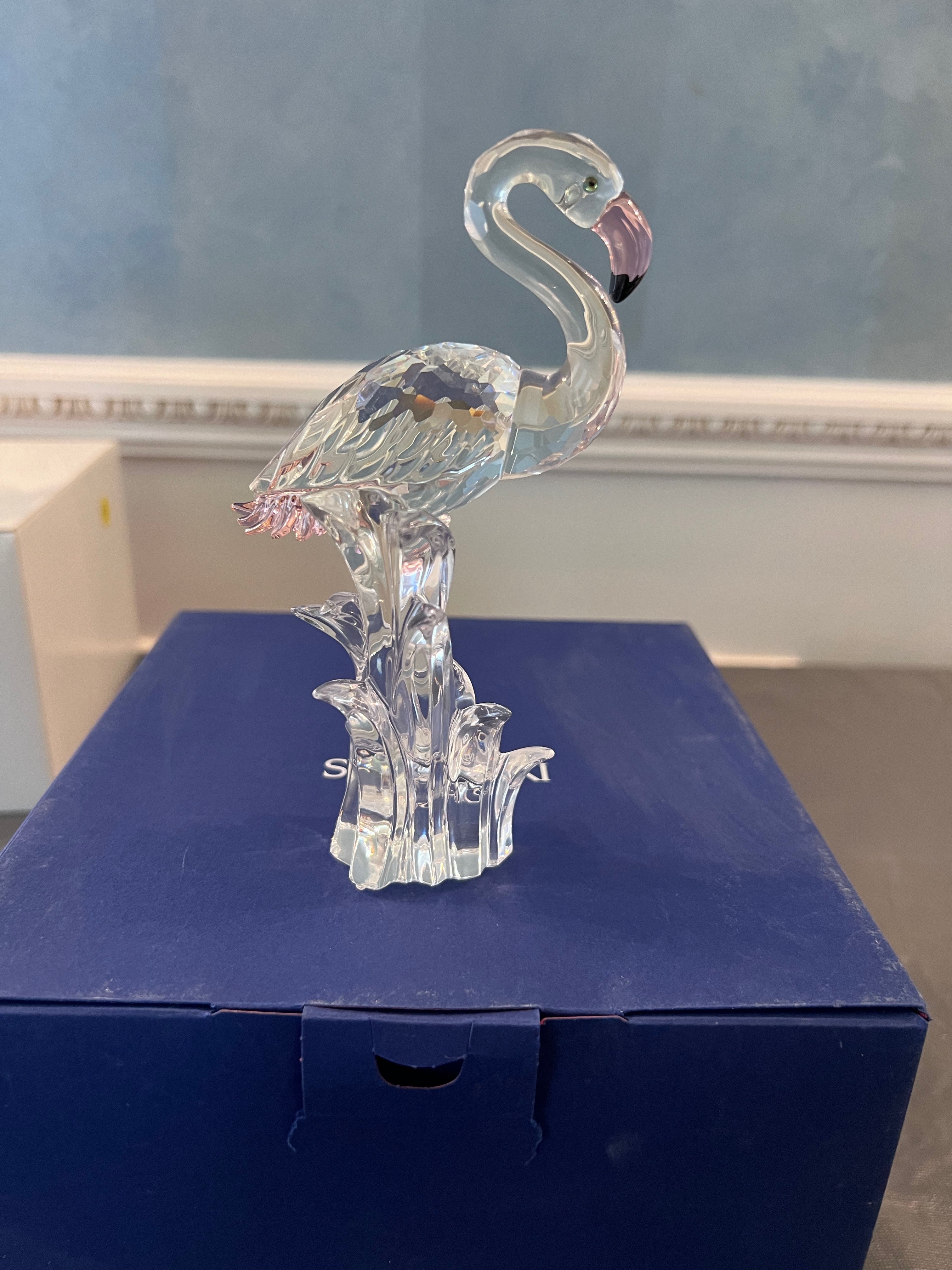 Swarovski Crystal Feathered Beauties Flamingo #289733 – Sell My 