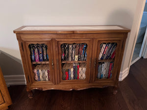 Vintage Marble Top Cabinet
