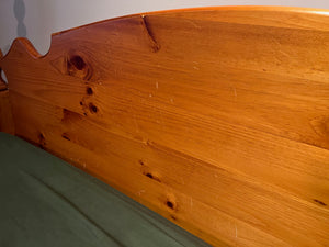 Solid Wood King Bed Frame
