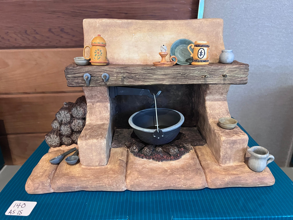WDCC Walt Disney Classics Collection Snow White The Dwarfs' Hearth, *2 small spoons broke off- (*box and certificate)