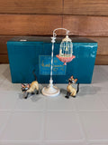 WDCC Walt Disney Classics Collection Lady and the Tramp Si & Am "We are Siamese if You Don't Please" (*box and certificate)