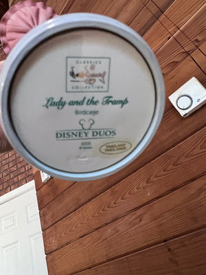WDCC Walt Disney Classics Collection Lady and the Tramp Si & Am "We are Siamese if You Don't Please" (*box and certificate)