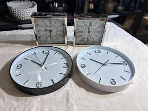 Decorative Clocks Lot (battery operated)
