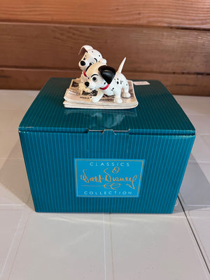 WDCC Walt Disney Classics Collection 101 Dalmatians "Go get him, Thunder!" (*box and certificate)