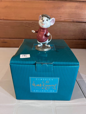 WDCC Walt Disney Classics Collection The Rescuers 25th Anniversary "Bold Bernard" (*box and certificate)