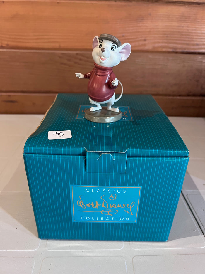 WDCC Walt Disney Classics Collection The Rescuers 25th Anniversary "Bold Bernard" (*box and certificate)