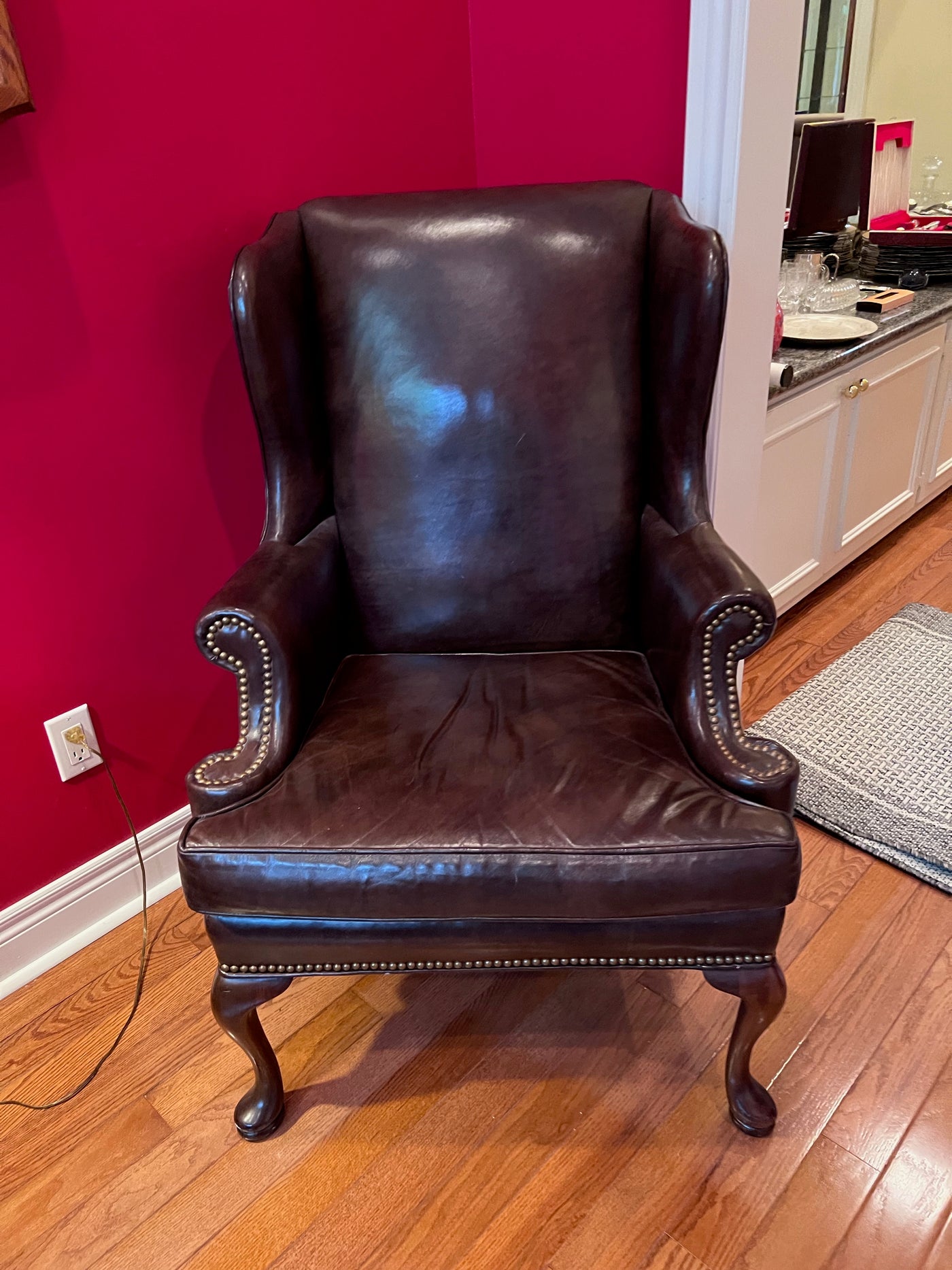 Hickory sales chair wingback