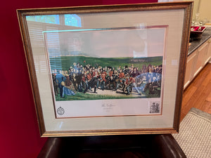 'The Golfers' St.Andrews 1847 Print, SIDNEY Z LUCAS Paris Etching Society