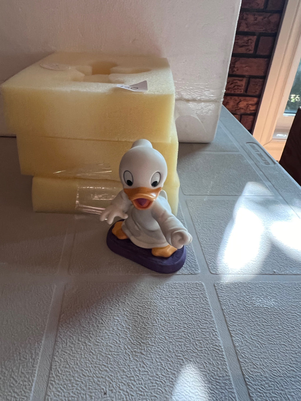 WDCC Walt Disney Classics Collection Trick or Treat Nephew Duck "L'il Spook" (*NO BOX, NO CERTIFICATE)