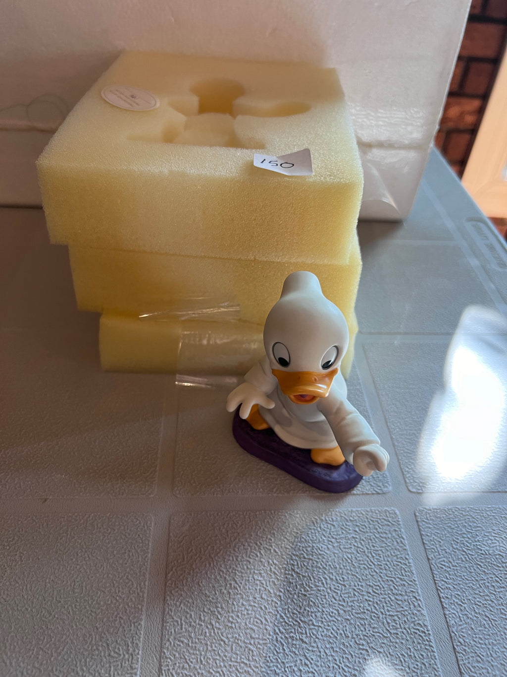 WDCC Walt Disney Classics Collection Trick or Treat Nephew Duck "L'il Spook" (*NO BOX, NO CERTIFICATE)