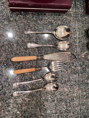 Silver Plated Serving Utensil Lot
