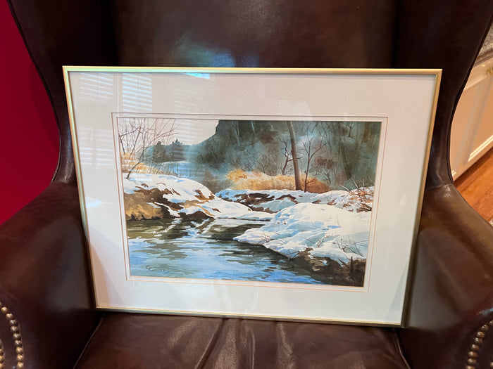 Original Watercolour 'Around the Bend' by Carolyn Groves