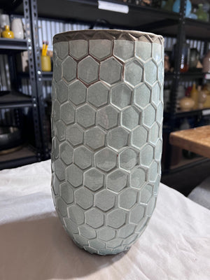 West Elm Hand Made Hive Vase, Large