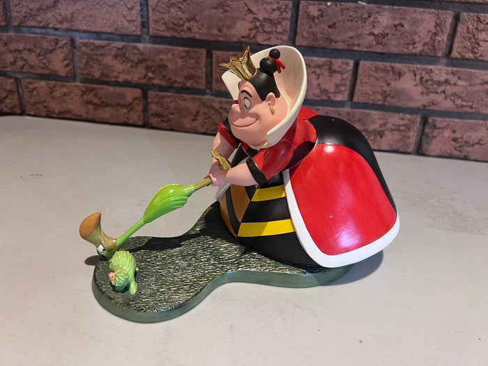 WDCC Walt Disney Classics Collection Alice in Wonderland Queen of Hearts "Let the Game Begin!" (*no box, no certificate)