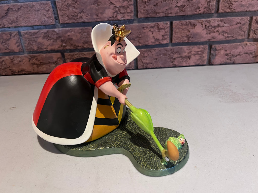 WDCC Walt Disney Classics Collection Alice in Wonderland Queen of Hearts "Let the Game Begin!" (*no box, no certificate)