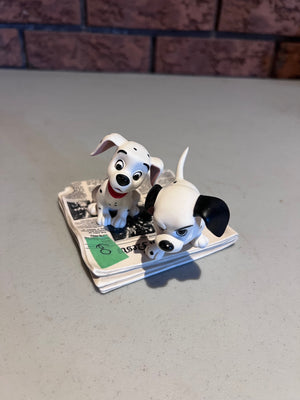WDCC Walt Disney Classics Collection 101 Dalmatians "Go get him, Thunder!" (*no box, no certificate)