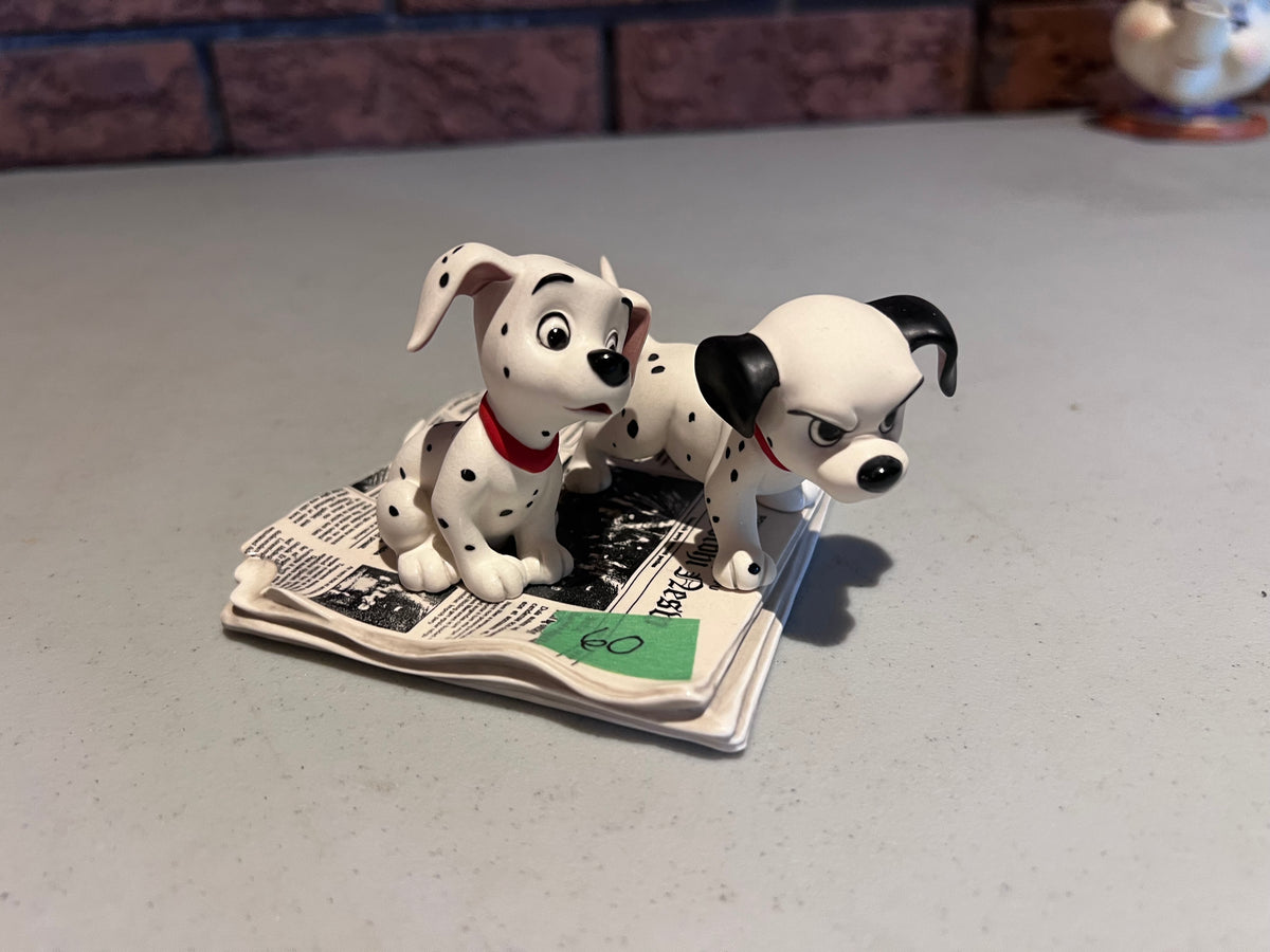 WDCC Walt Disney Classics Collection 101 Dalmatians "Go get him, Thunder!" (*no box, no certificate)