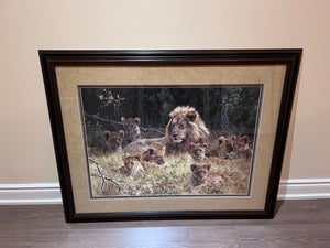 Limited Edition Signed Print "The Babysitter" by Carl Brenders