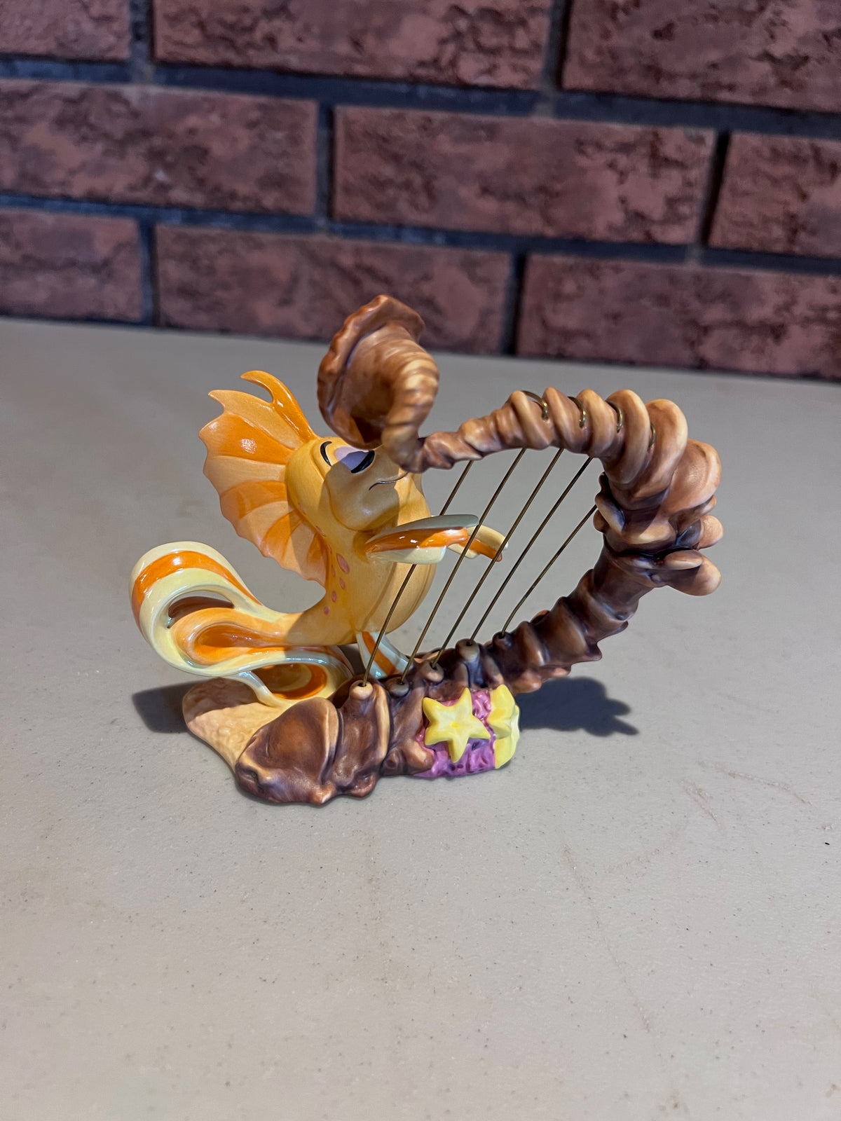 WDCC Walt Disney Classics Collection The Little Mermaid "Classical Carp" (*no box, no certificate)
