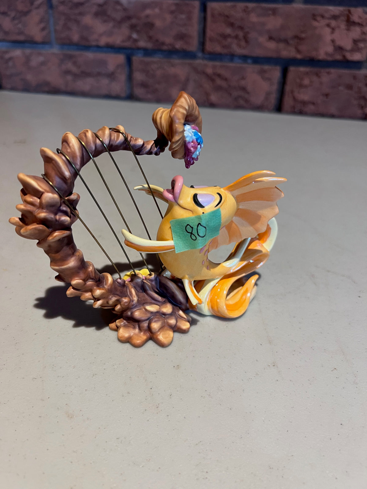WDCC Walt Disney Classics Collection The Little Mermaid "Classical Carp" (*no box, no certificate)