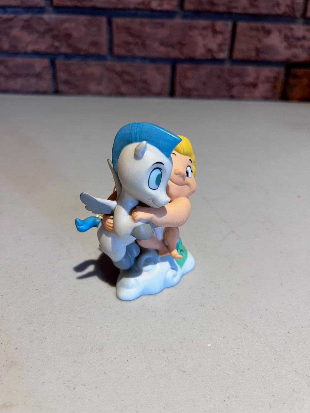 WDCC Walt Disney Classics Collection Hercules Baby Hercules & Baby Pegasus "A Gift from the Gods" Ornament (*no box, no certificate)