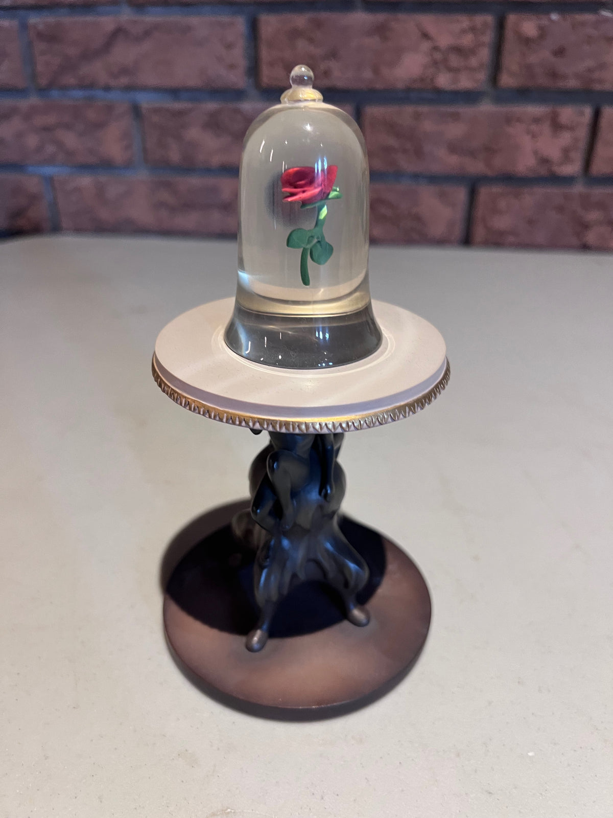 WDCC Walt Disney Classics Collection Beauty and the Beast The Enchanted Rose (*no box, no certificate)