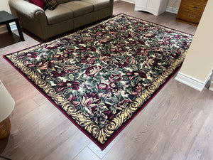 Floral Area Rug.