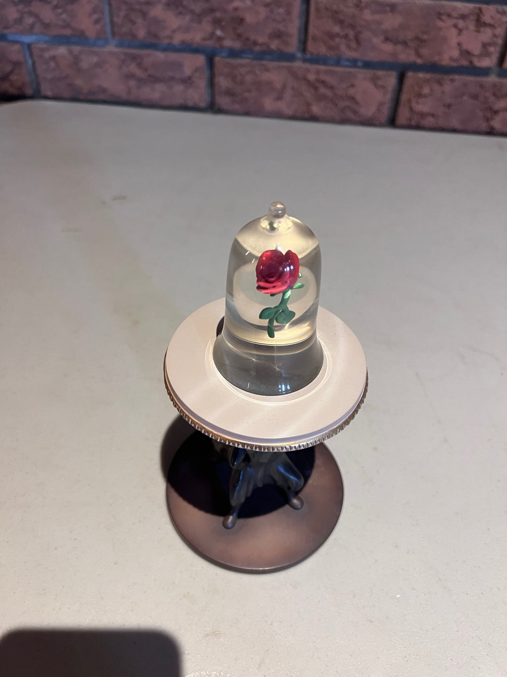 WDCC Walt Disney Classics Collection Beauty and the Beast The Enchanted Rose (*no box, no certificate)